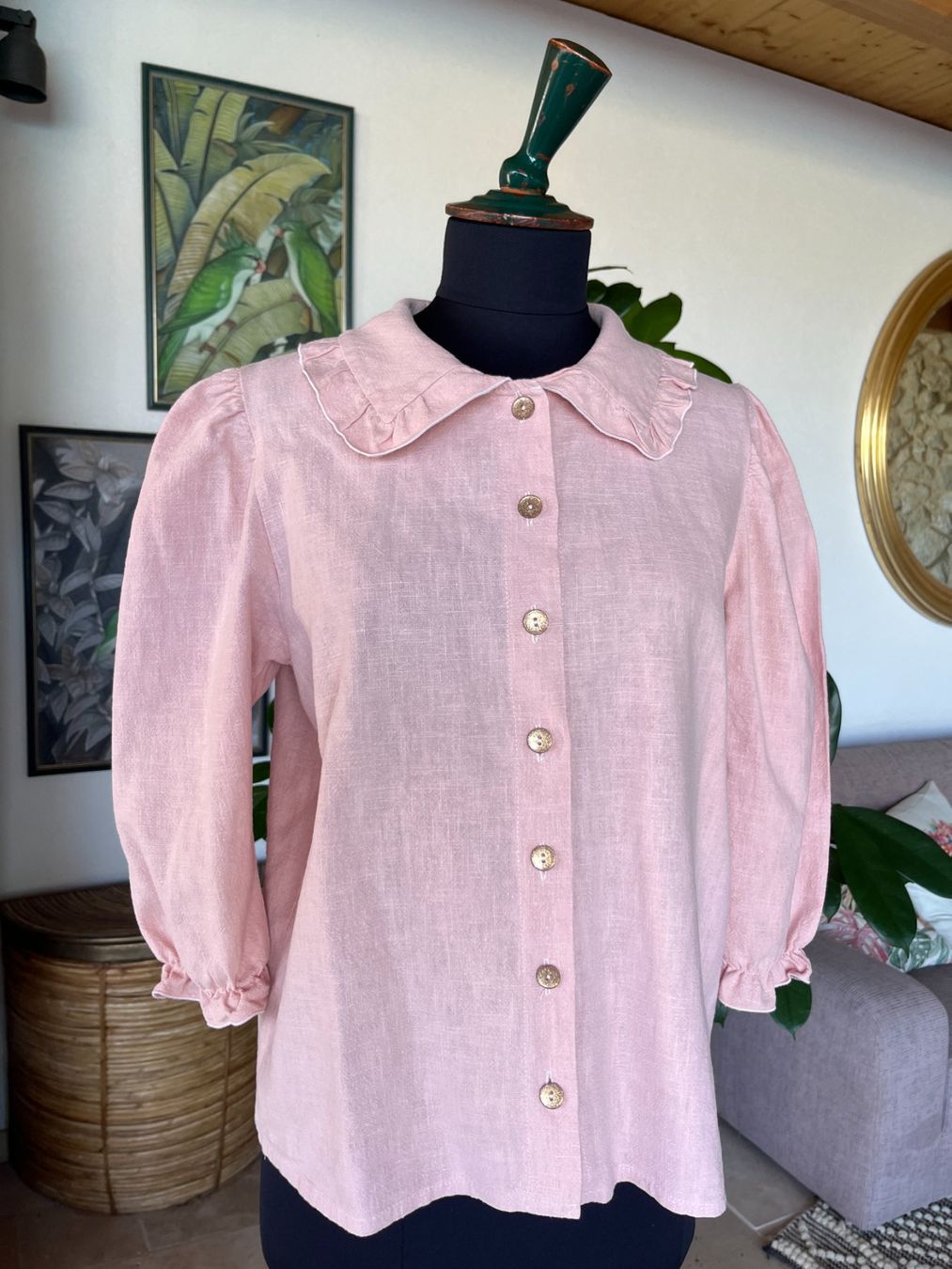 Camicette: Blouse en lin XL SONGE LAB – Nuovo (secondo la descrizione) da Seiry venduto da vanille08 5