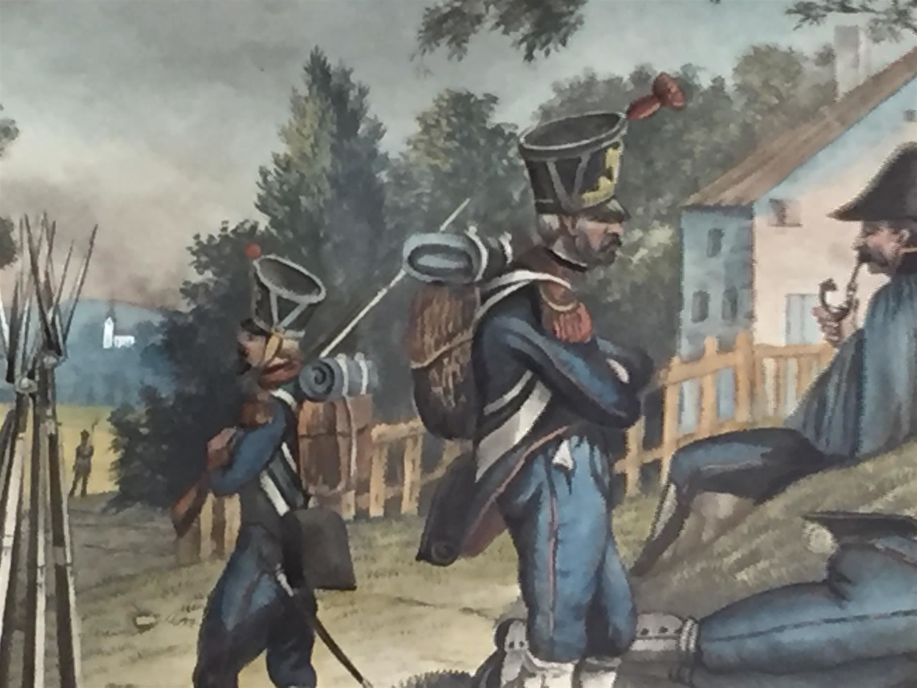 Foto & Immagini: 2 antike Militaria Armee Aquatinta – Usato da Bern venduto da Jwpm66 7
