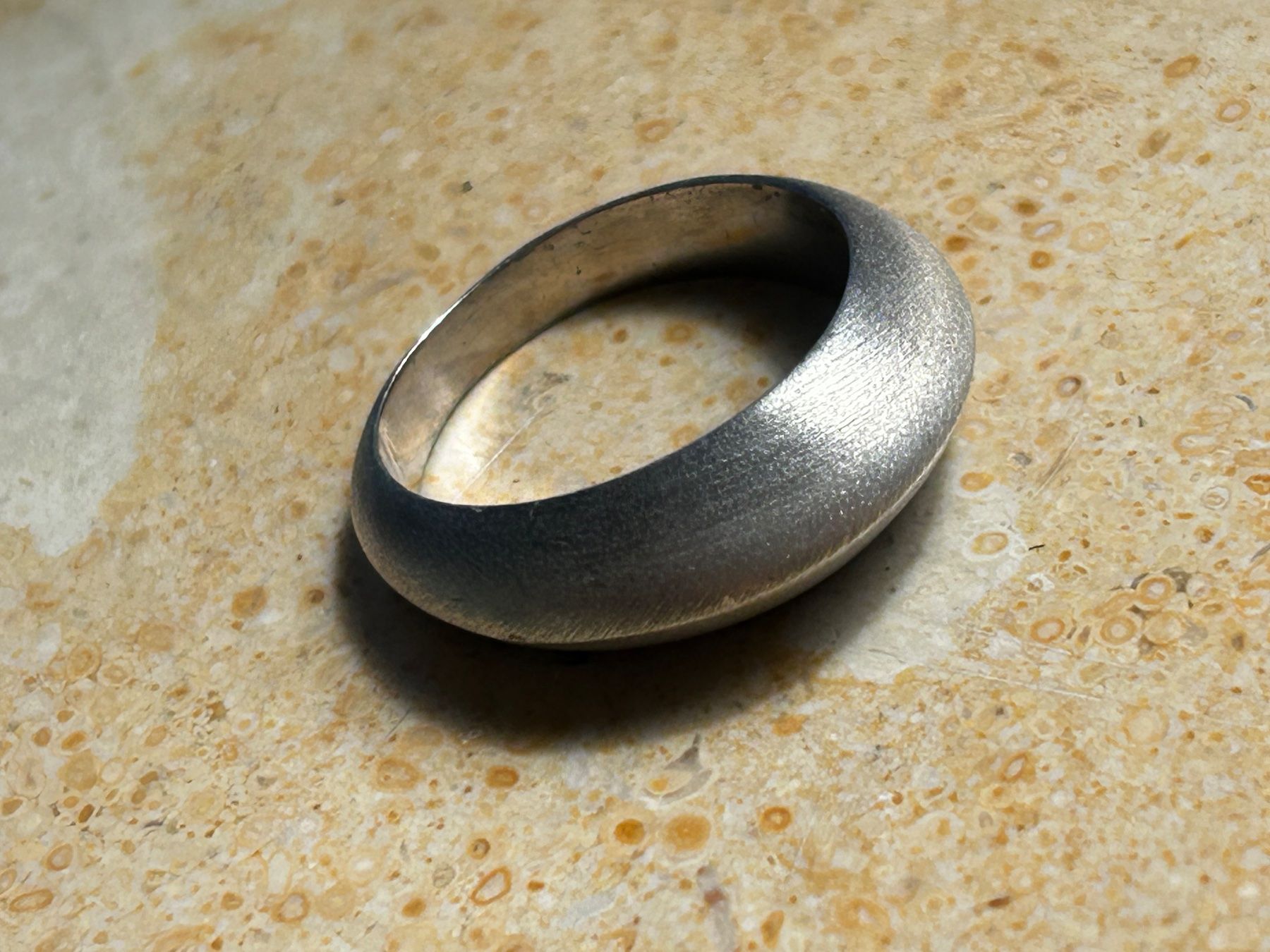 Ringe: Silberring Modern Ufo (55) – Gebraucht aus Basel von bellespirit