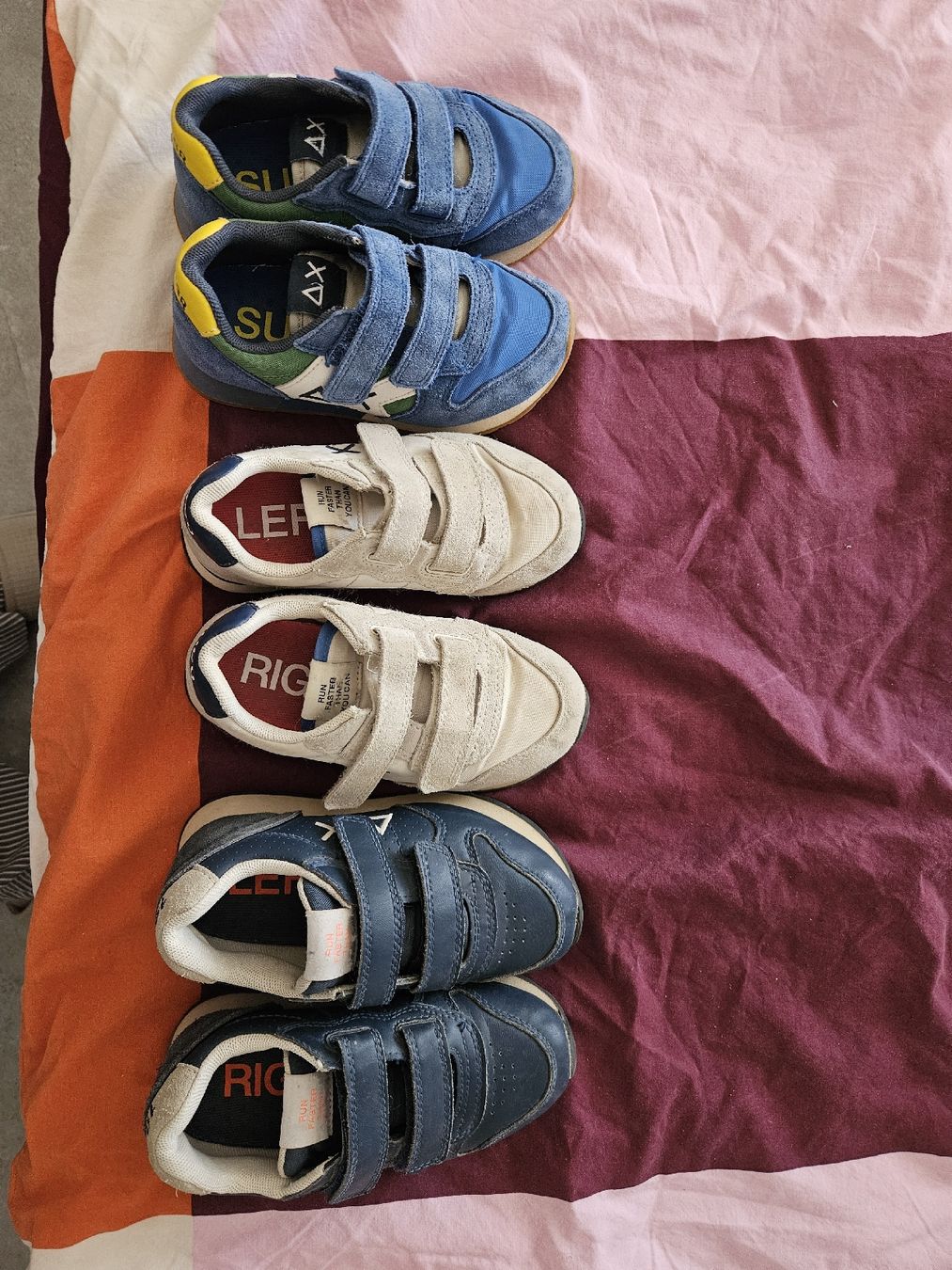 Scarpe per ragazzi: Sun68 Kinder Turnschuhe 3 Paar Grösse 28 – Usato da Zwingen venduto da kajamido1