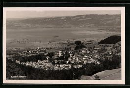 AK Heiden, Ortsansicht, 1948