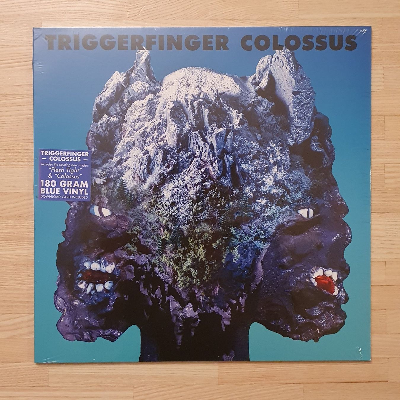 Dischi in vinile: Triggerfinger - Colossus (blaues Vinyl) NEU – Nuovo e nell'imballaggio originale da St. Gallen venduto da TheYoungGod