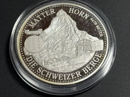 7. 1 Medaille 999 Silber, 20 Gramm
