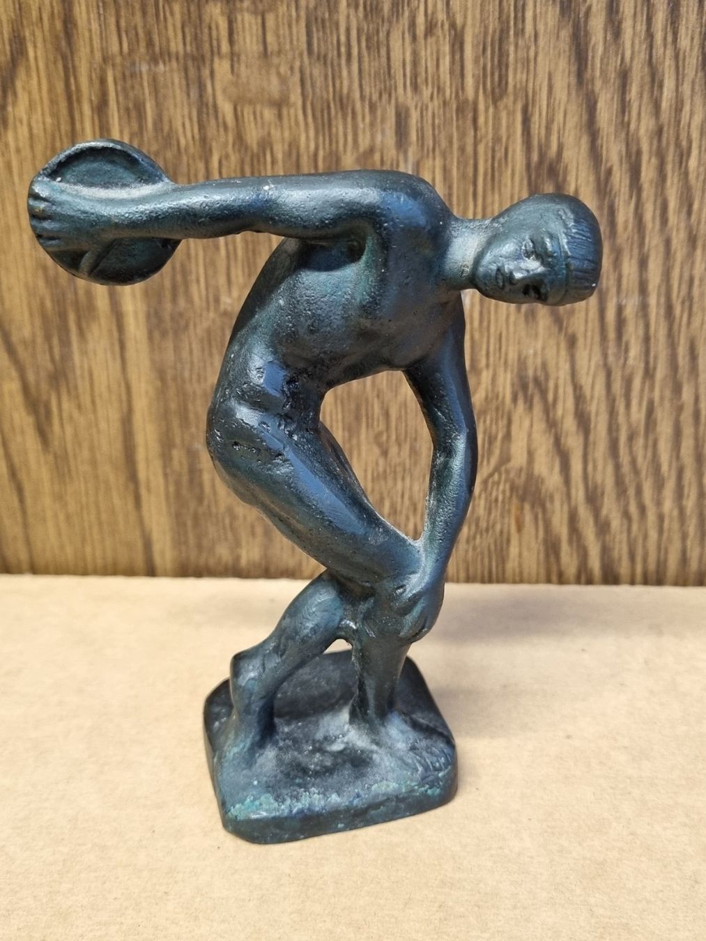 Sculture & Statue: Diskuswerfer Bronze  Skulptur Sportler – Usato da Schaffhausen venduto da Leveron13 4