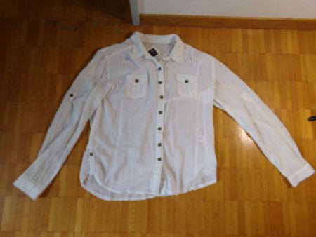 Damen Sommerbluse weiss  Gr. Ca M