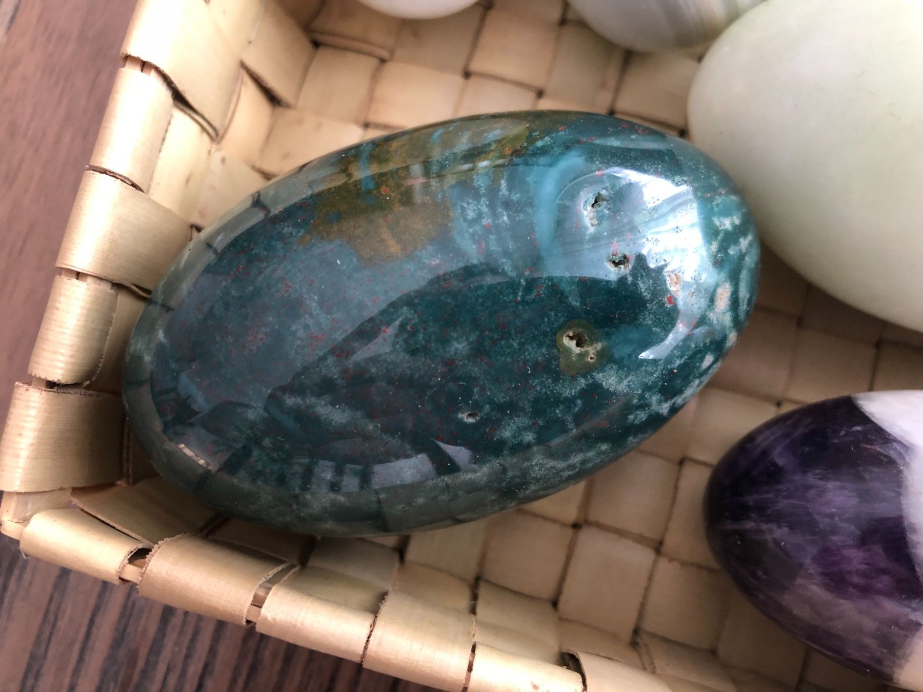 Mineralien & Heilsteine: 6 Eier Steineier Halbedelsteine Mineralien – Gebraucht aus Berg am Irchel von Zweiti_Chance 1
