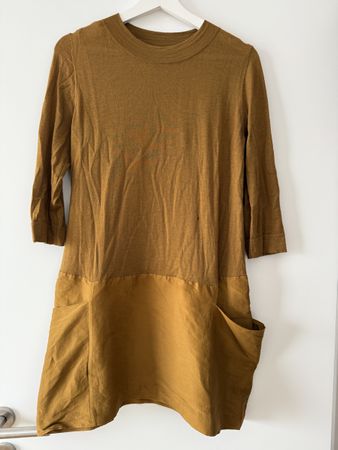Woll Kleid, Grösse S, Herbstfarben, Minimalistisch 🍂