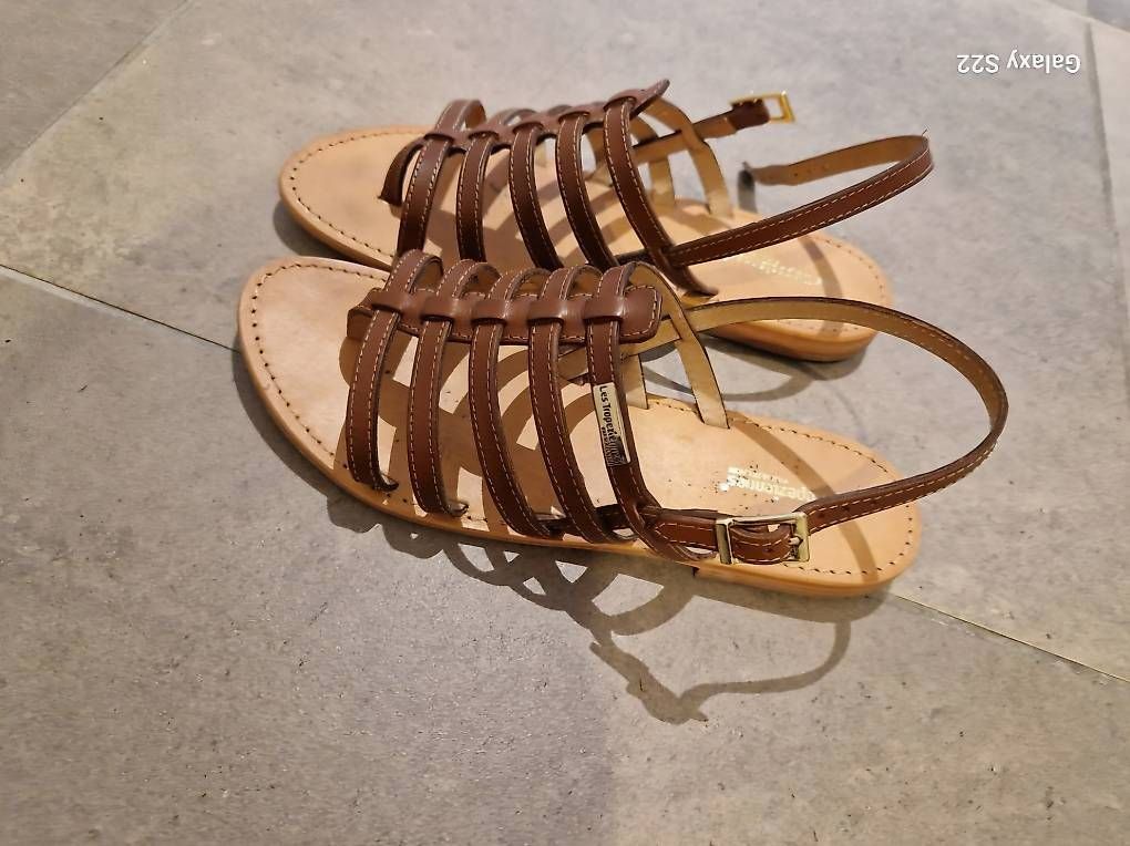 Graceland Damenschuhe: 2 sandalen "les tropéziennes" gr. 41 – Gebraucht aus Watt von aLaMerr