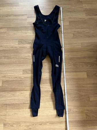 Aesse Herren Velohose Trägerhose  XL (Dunkelblau)