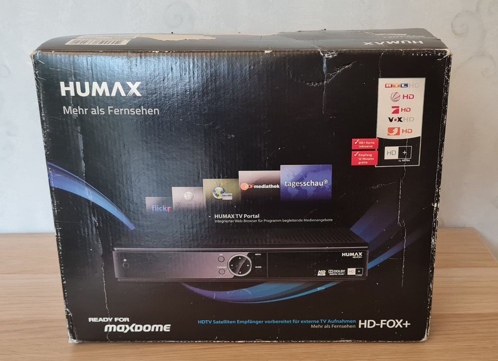 Receiver, auf | Humax Digital HD-Fox+ Ricardo Dolby Satelliten Kaufen plus