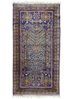 Tapis BELOUTCH ancien laine noué main Afghanistan 211x105 cm