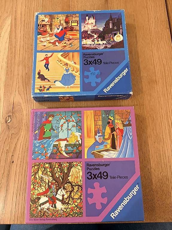 Puzzle: 2x Ravensburger Kinderpuzzle - Märchen – Usato da Buochs venduto da Sandrawy