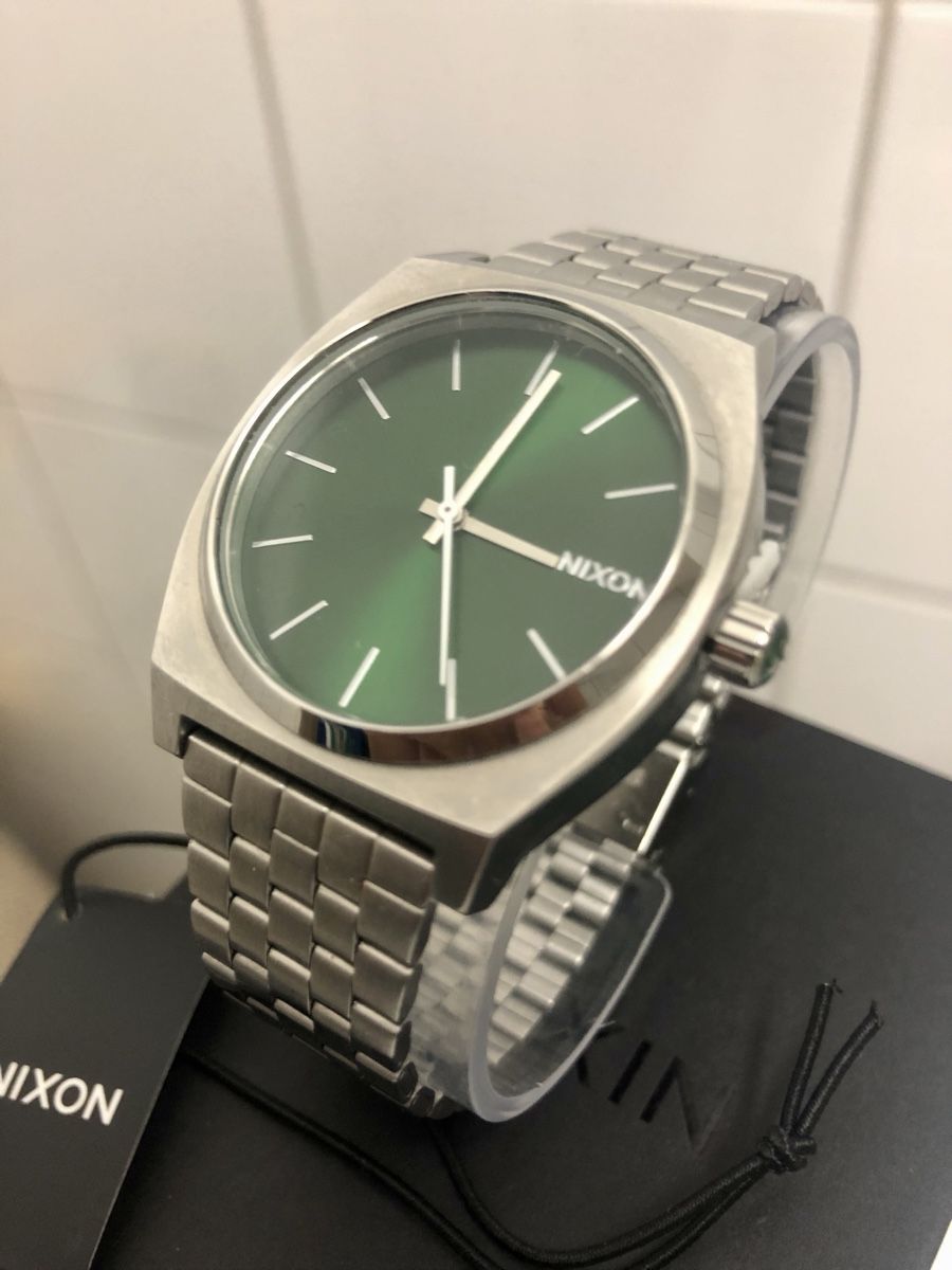 Nixon Orologi: Nixon Time teller green sunray – Usato da St. Gallen venduto da Parrotb 1