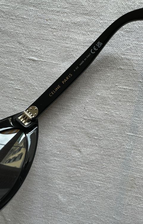 Celine Sonnenbrille Cat-eye Schwarz / Acetate Sunglasses | Kaufen auf ...