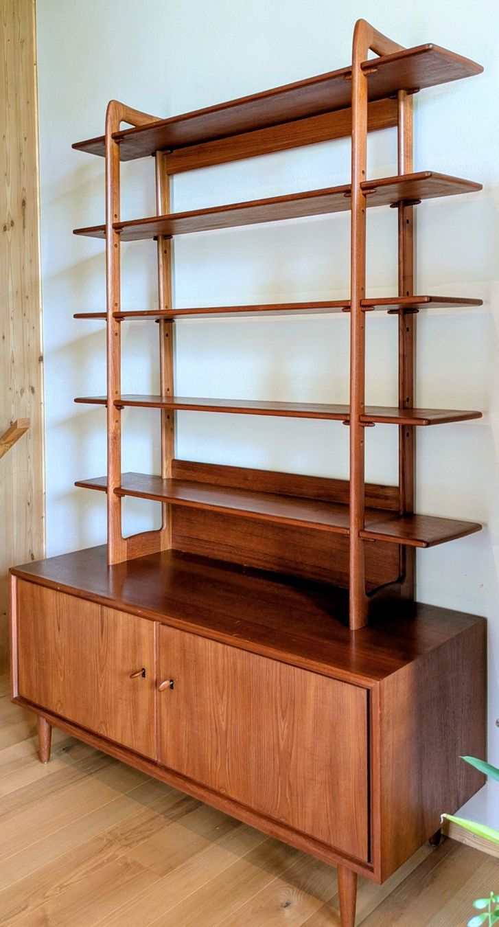 Regale: Midcentury Standregal Teak - Swissteak – Gebraucht aus Wikon von Freu 2