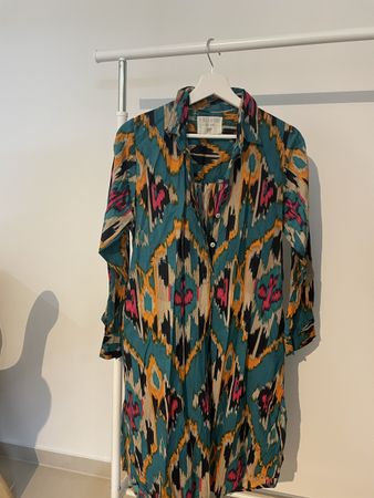 Le Tresor du Monde Kleid bunt Grösse S guter Zustand