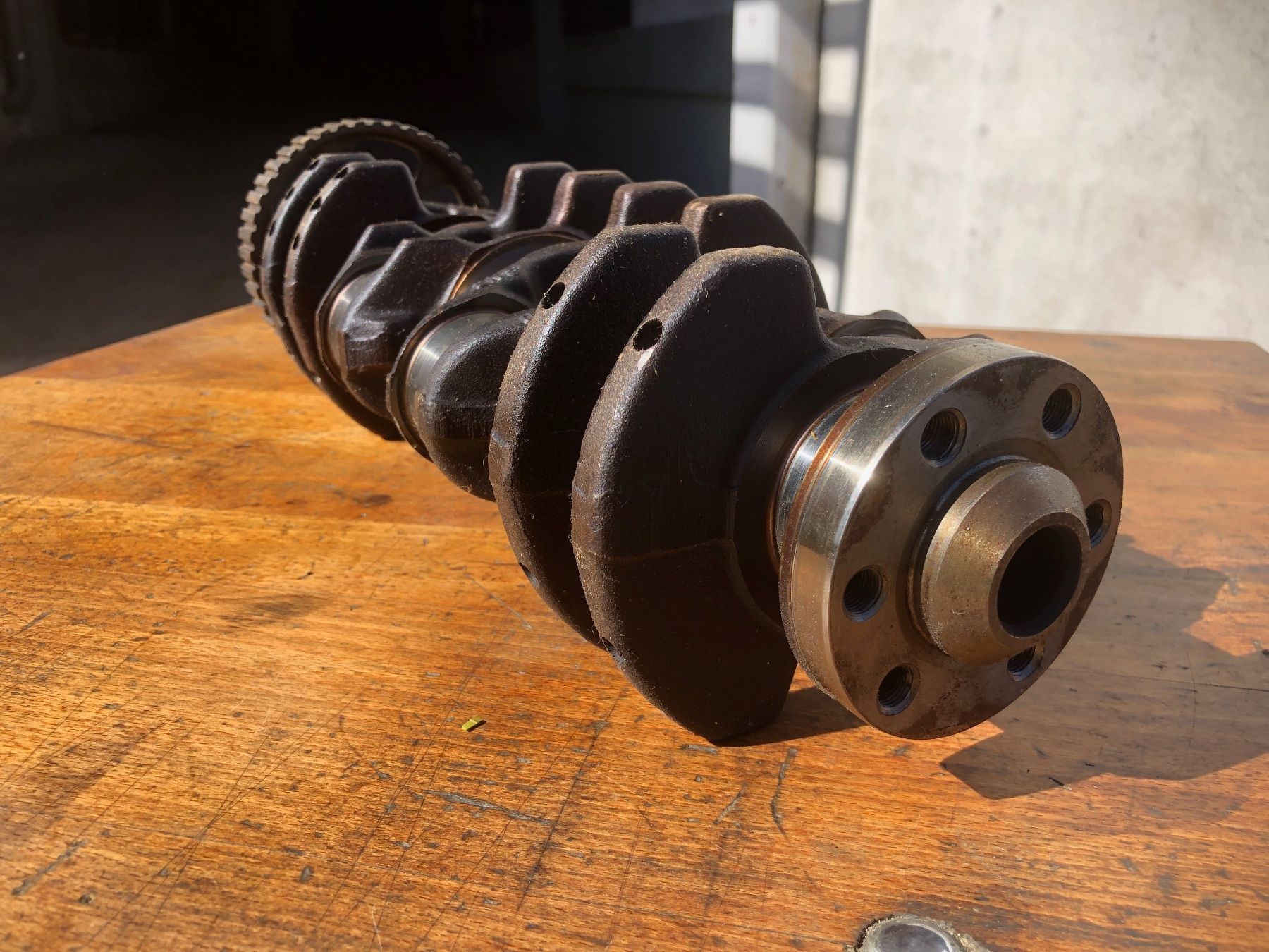 Alle Dekorationen: Kurbelwelle, sehr schön, als Deko oder Upcycling – Gebraucht aus Laufenburg von industrial-silence 5