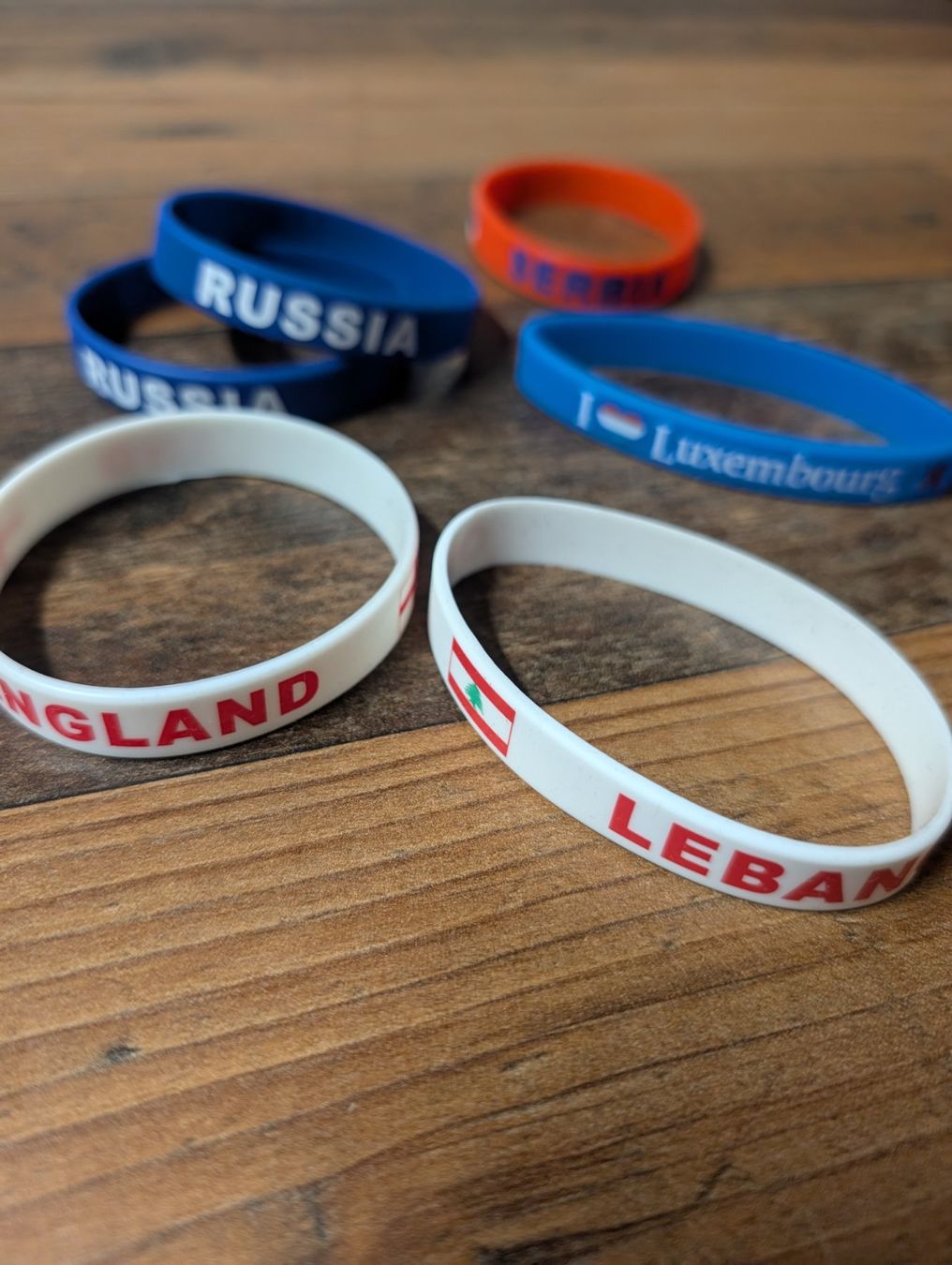 Bracciali & Braccialetti: Armbänder Set mit Länderflaggen – Usato da Neuenhof venduto da mlw_w98j 2