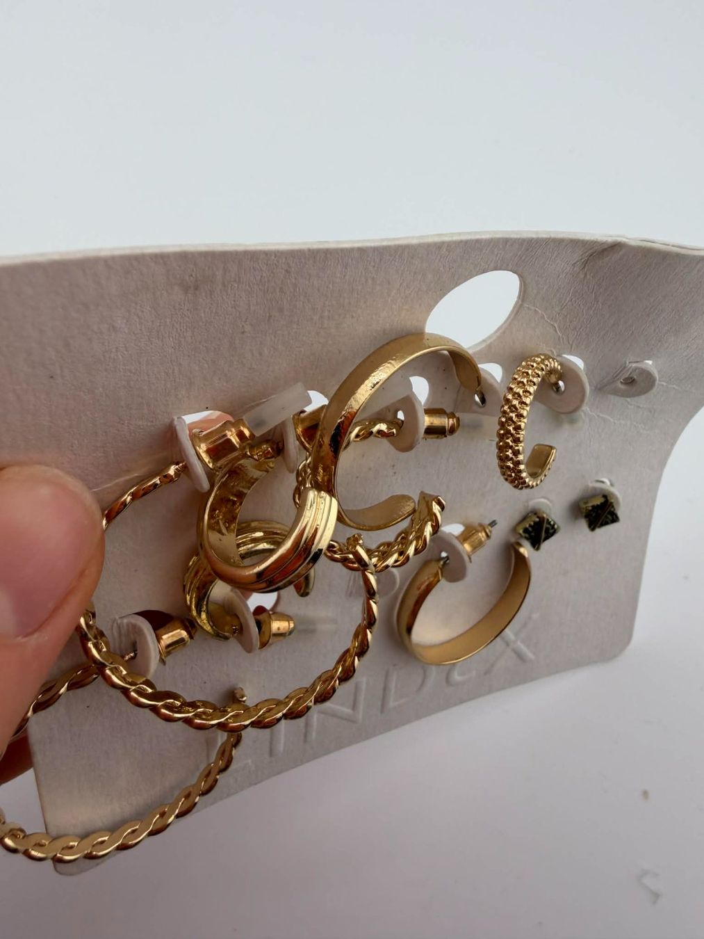 Orecchini pendenti & Orecchini a lobo: Lindex Ohrring Set, Goldfarben🌸 – Nuovo e nell'imballaggio originale da Riehen venduto da edu_92w7 2