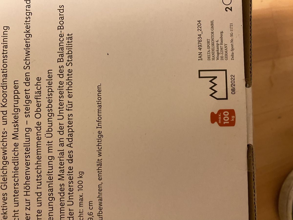 Hometrainer: A SAISIR!!!!  Plateau d’équilibre NEUF – Neu und originalverpackt aus Genève von pilarina 4