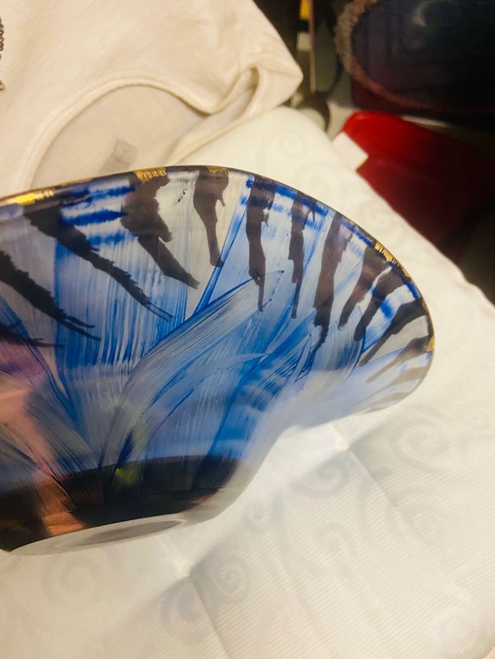 Ciotole: glas schale mit golddekor unikat – Nuovo (secondo la descrizione) da Gipf-Oberfrick venduto da Iberico 6