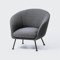 Wendelbo Cura Lounge Chair | Bezug Gabriel Cura | schwarz