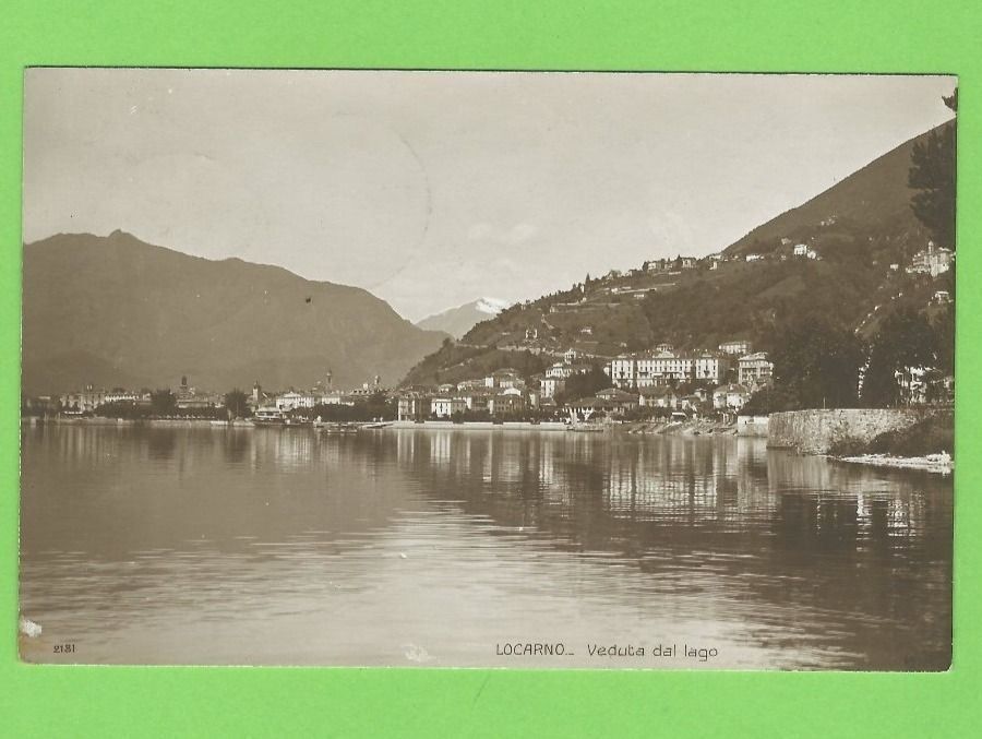 Cartes postales: Locarno, Veduta dal Lago – D'occasion à Zürich par t24_de