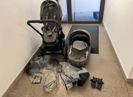 Cybex e-Priam Kinderwagen elektrisch + Babywanne + Sportsitz