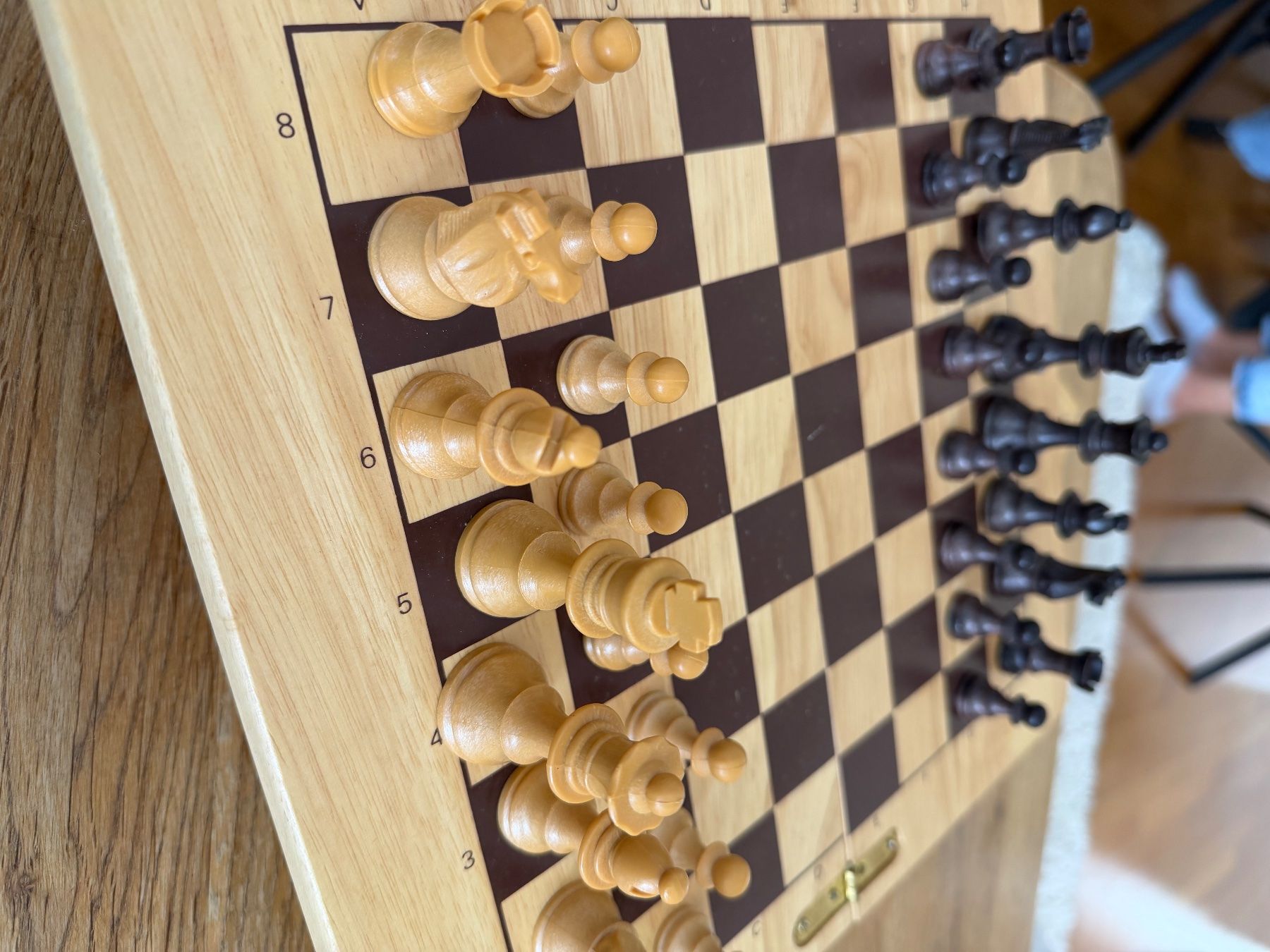 Spiele: Holz Brett mit Schachfiguren – Gebraucht aus St.Gallen von bubo2008 6