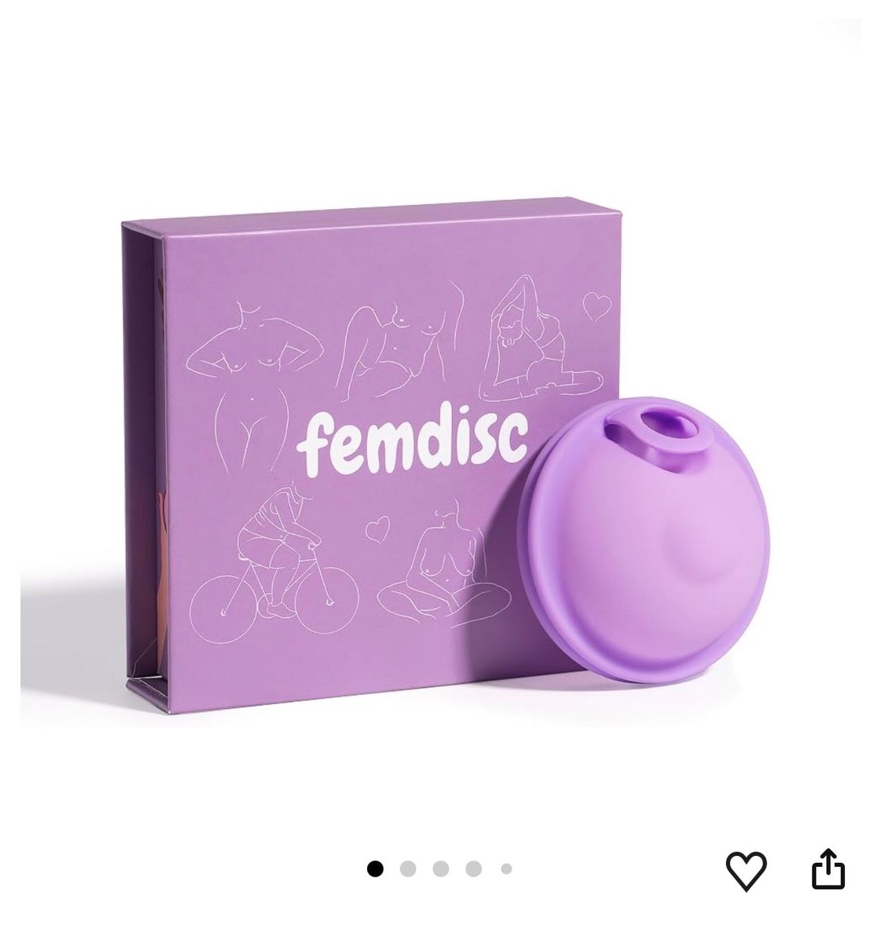 Attrezzature mediche: Femdisc Menstruationsdisk medizinisch Silikon – Nuovo e nell'imballaggio originale da Bern venduto da ViksiBash