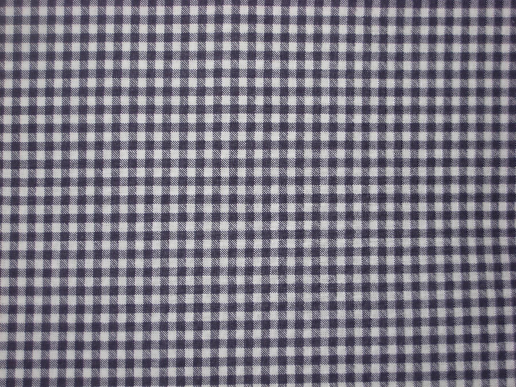 Stoffe: Baumwollstoff marine / weiss kariert – Neu und originalverpackt aus Füllinsdorf von Schlupp 1