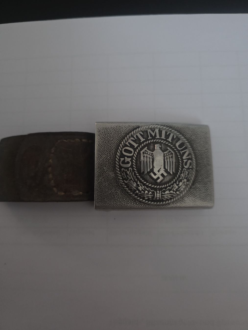 Fibbie per cinture: Original Koppelschloss – Usato da Günsberg venduto da chevi412 1