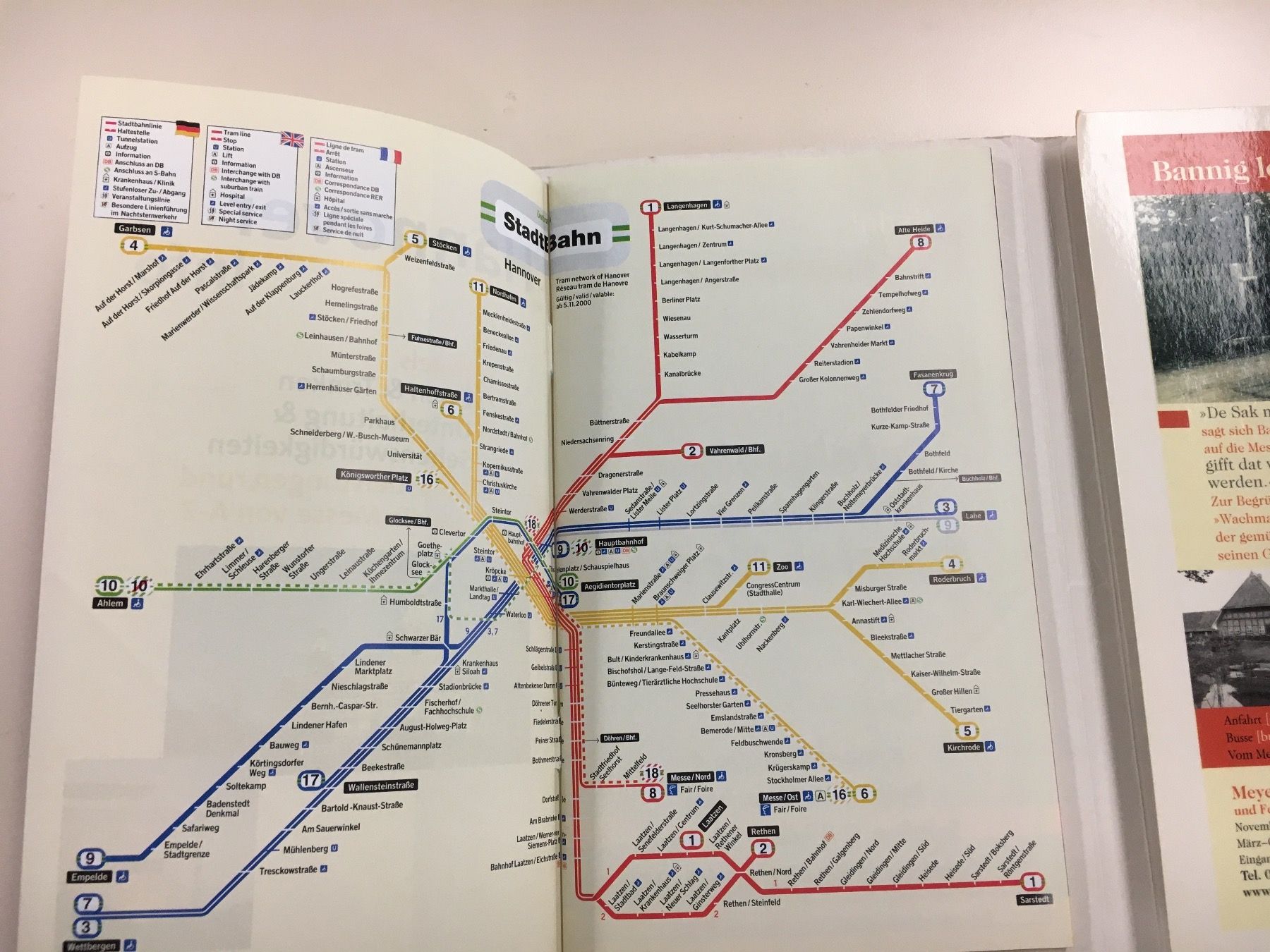 Cartine & Atlanti: Stadtplan von Hannover – Usato da Siegershausen venduto da Bubsi83 4