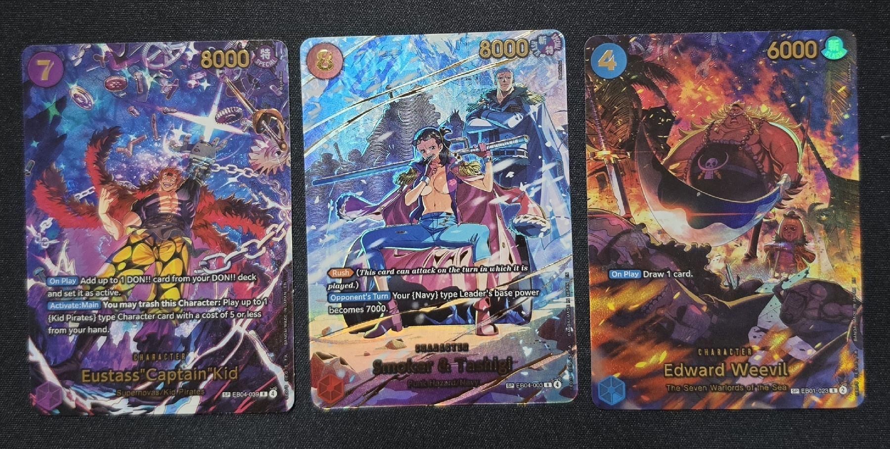 Bandai Carte collezionabili: ONE PIECE - 3x SP EB04 ENG NEAR MINT – Nuovo e nell'imballaggio originale da Melano venduto da emm_m2jq