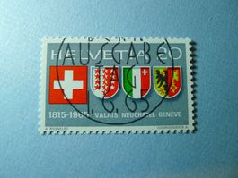 1965  Eidgenossenschaft 150 Jahre ET Vollstempel 432