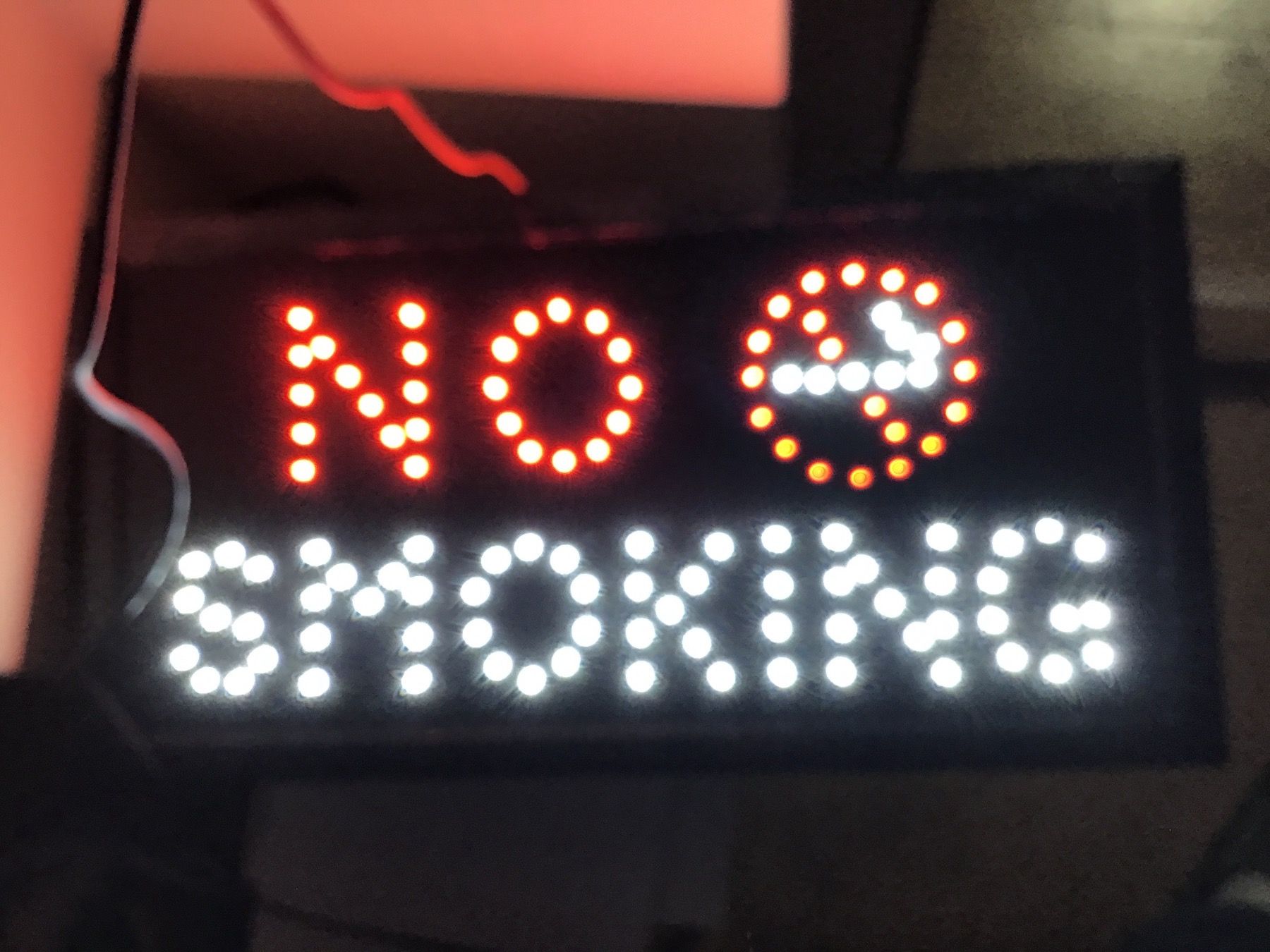 Tutte le decorazioni: Enseigne LED NO SMOKING – Nuovo e nell'imballaggio originale da Lausanne venduto da topthai