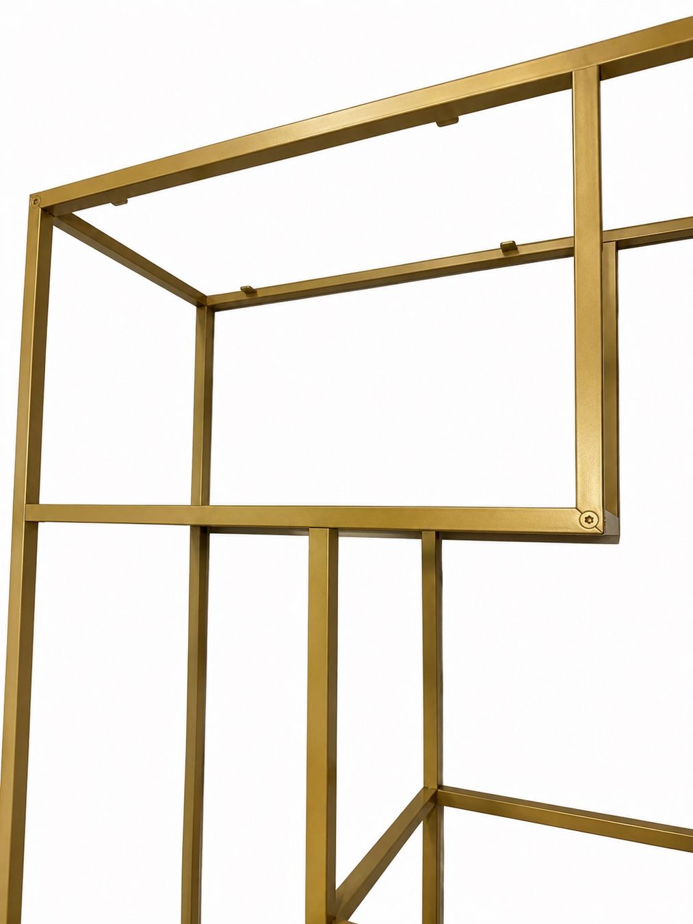 Conforama Scaffali: Regal Duo aus Metall & Glas – Nuovo (secondo la descrizione) da Aarberg venduto da LovelyThings_ 2