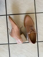 Oxford Schuhe/ Schnürschuhe nude Grösse 40