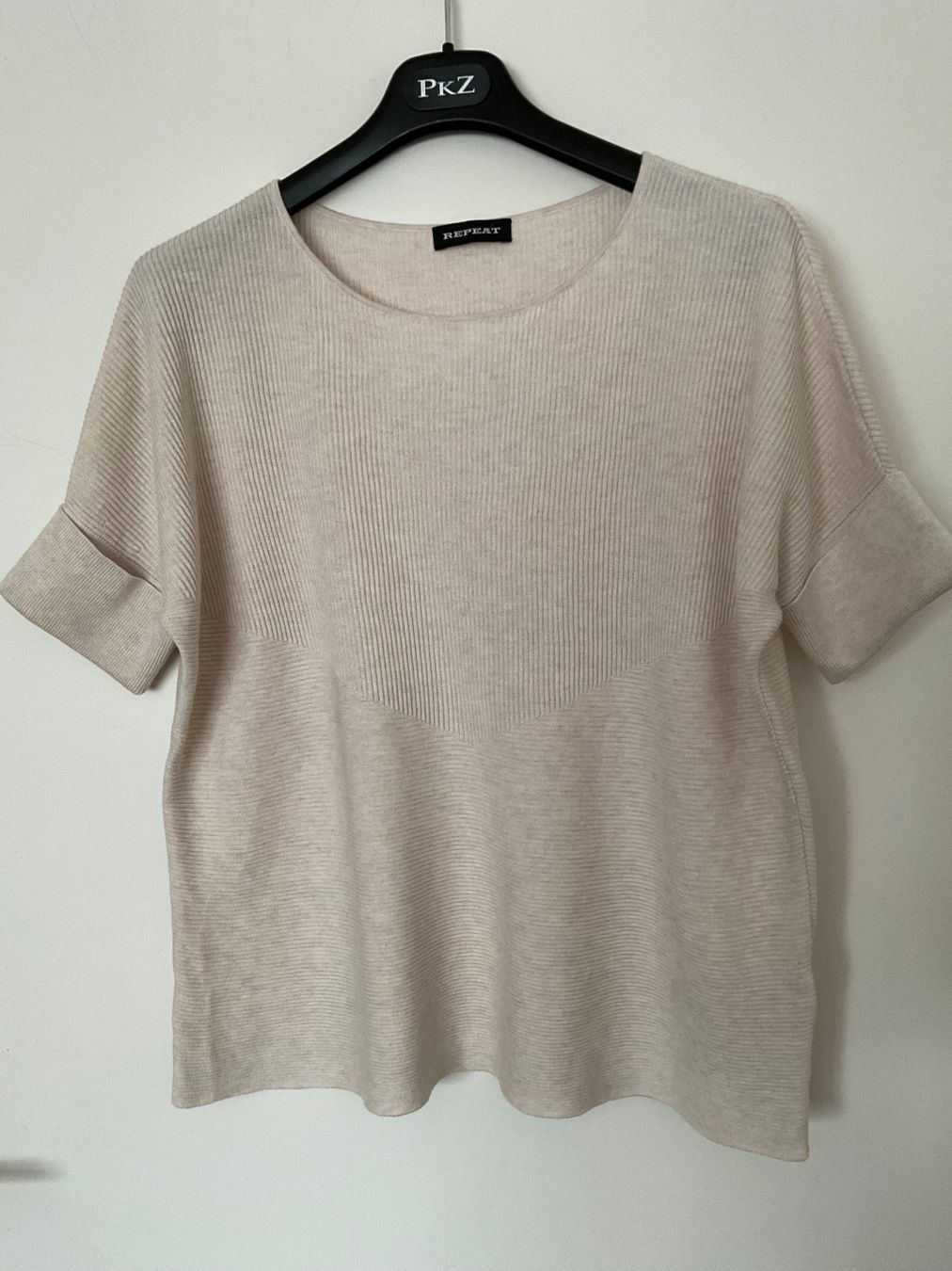 Repeat Pullover & Sweatshirts: REPEAT oversize Pullover Gr 38/S Beige/Ecrue – Gebraucht aus Urdorf von alda02