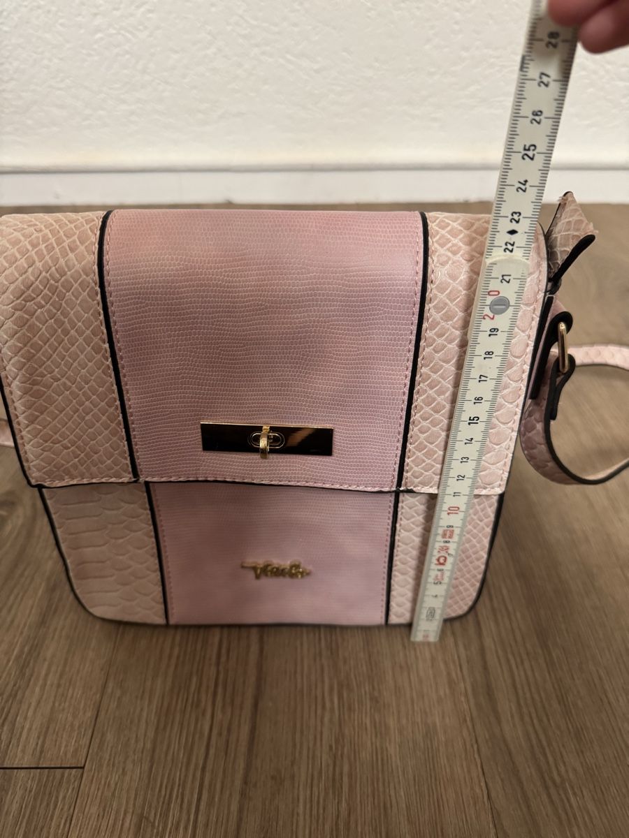 Borse da donna: Verde Handtasche Tasche rosa – Nuovo (secondo la descrizione) da Fislisbach venduto da KolibriSecondhand 7