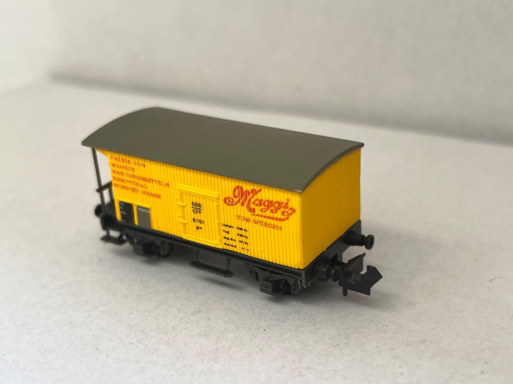 Modellini di ferrovie: Spur N SWISSTOYS Maggi SBB – Usato da Geroldswil venduto da TopTrain54 2