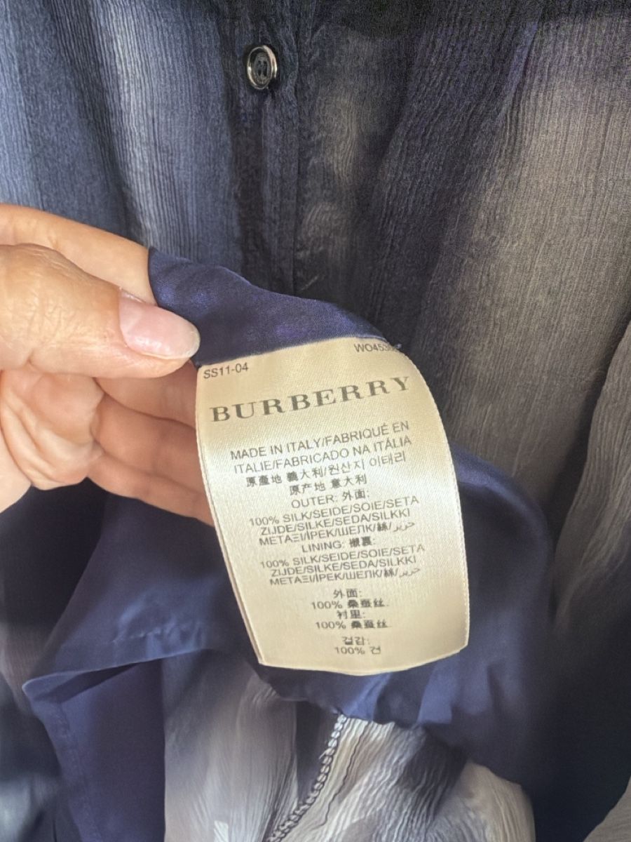 Burberry Vestiti: Burberry Kleid 100% Seide  – Usato da Uster venduto da Ninii003 3
