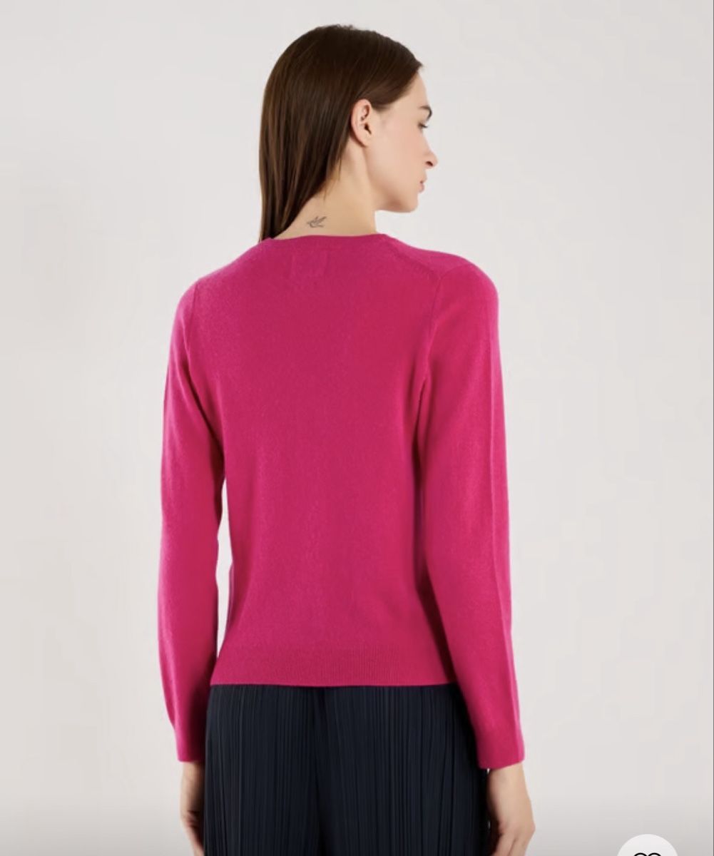 Maglioni & Felpe: AU PRINTEMPS PARIS pull en cashmere rose NEW – Nuovo (secondo la descrizione) da Pully venduto da Sell_it_all 3
