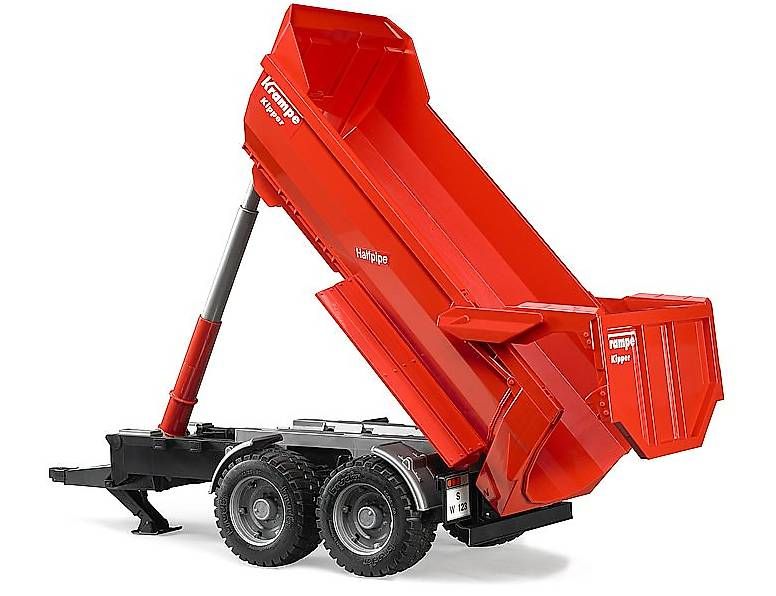 Bruder Giocattoli: BRUDER Traktor mit Kippanhaenger, Frontloader und Heckbagger – Nuovo (secondo la descrizione) da Zug venduto da nikspk 2