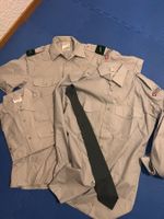 2x Kurzarmhemd, 1x Langarm + 1 Cravatte, Schweizer Militär