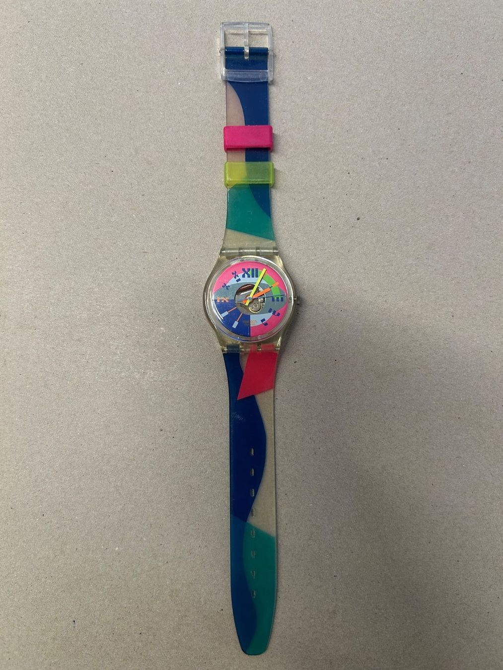 Swatch Orologi: Swatch Gent Beach Volley 1993 – Nuovo e nell'imballaggio originale da Wilen b. Wil venduto da Alvaro00