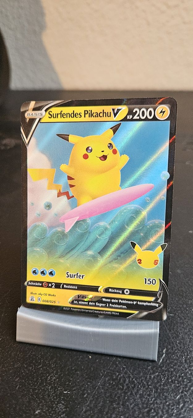 Pokémon Carte collezionabili: Surfendes Pikachu V 008/025 - DE – Usato da Belp venduto da Ginus85 1