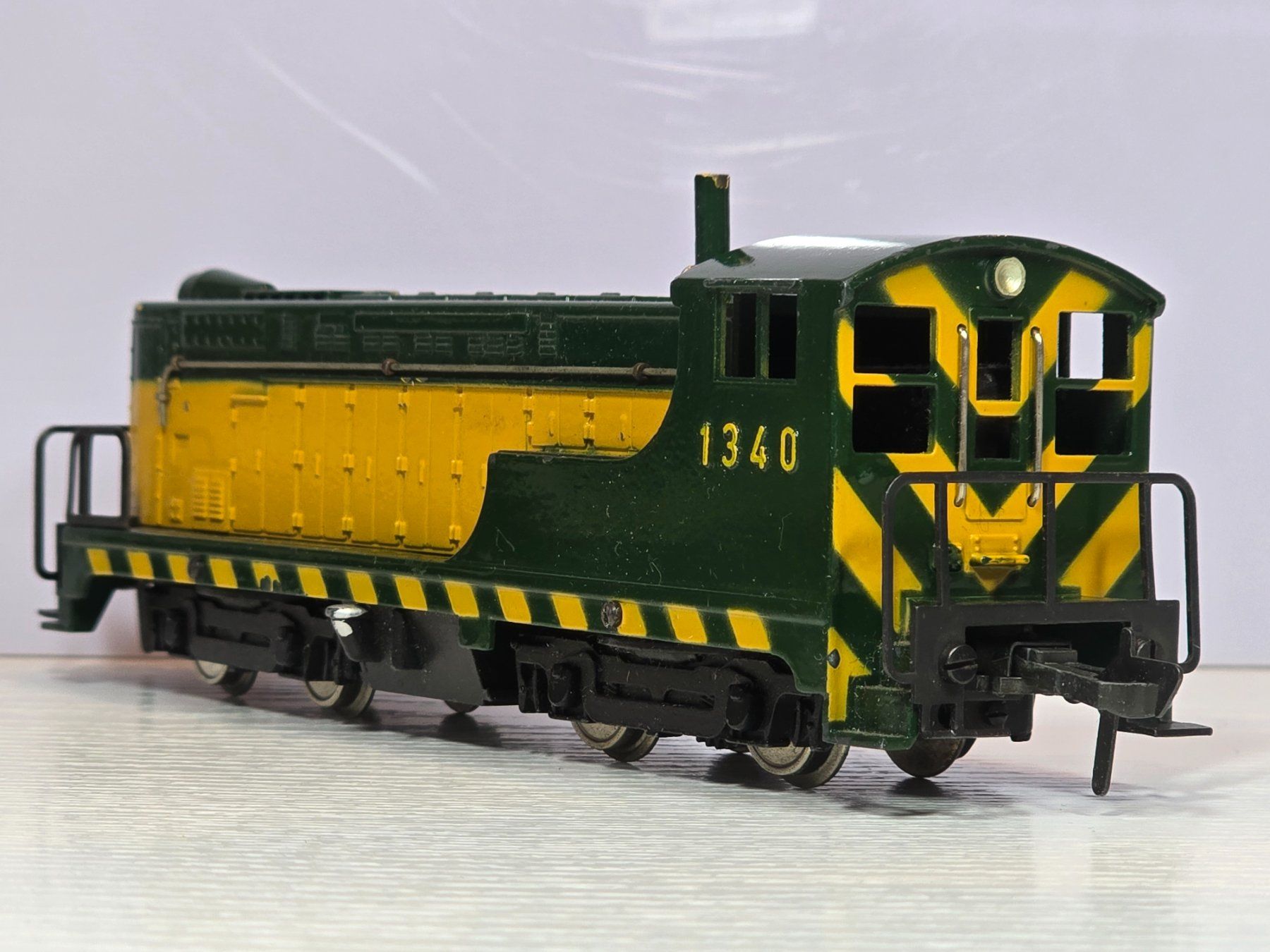 Fleischmann Trains électriques: Fleischmann, 1340A, Guss, Baldwin, grün/ gelb – D'occasion à Kloten par Nicola2 4
