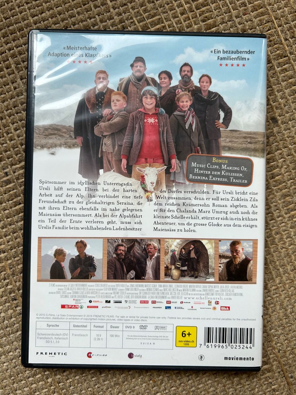 Tutti i DVDs: Spielfilm DVD Sammlung Kinder – Usato da Zürich venduto da Kascha.B. 6