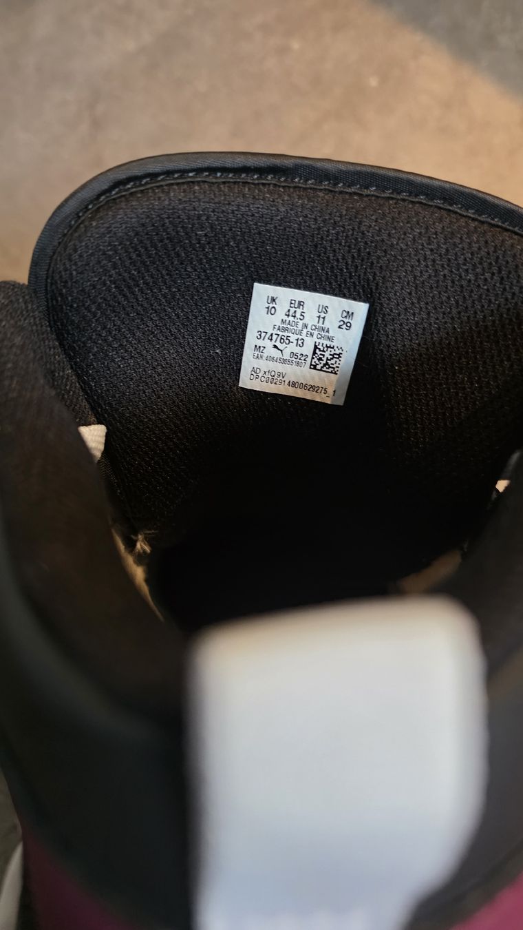 Puma Scarpe da uomo: Puma Mid Top Sneaker Weiss Bordeaux Grösse 44.5  – Nuovo (secondo la descrizione) da St. Margarethen TG venduto da spooni1975 2